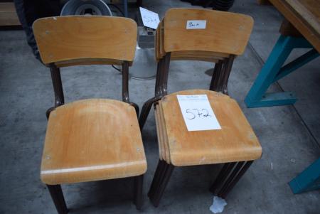 7 pcs. chairs