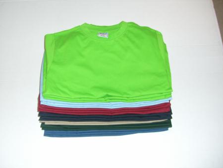 Firmatøj without pressure unused: 20 pcs. Kid's T-shirt, assorted colors Round neck, 100% cotton, 12-14 YEARS