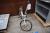 Folding bike with 6 speed marked. Greenfield