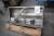 Stainless steel sink incl. suspension and taps L 120 D x 49 cm