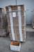 Pallet cardboard boxes approximately 600 pieces 39 L x W 30 x H 12.5 cm