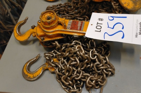Chain lever block, Kito, 3,2 ton