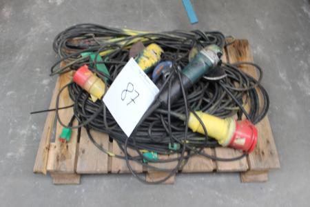 2 pcs Angle grinder + various wires.