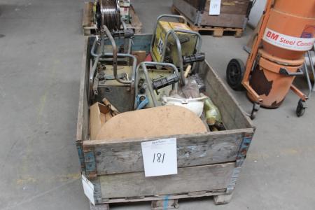 Various wire boxes and more.