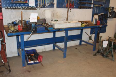 File bench with screwdriver 300x90x80 cm