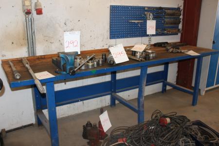 File bench with screwdriver 300x90x80 cm