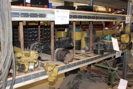 Various power transmission parts in 1 fag pallerol center shelf