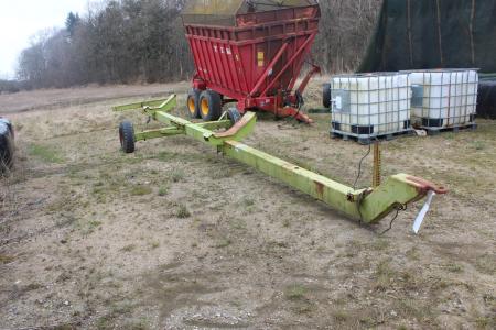 Wagon for cutting board. About 12 meters