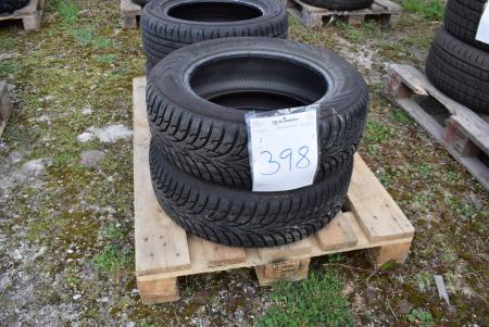 2 pcs. Winter tires 195-60-15, Nokian