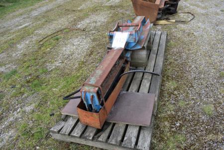 Hydraulic log splitter 90 cm L