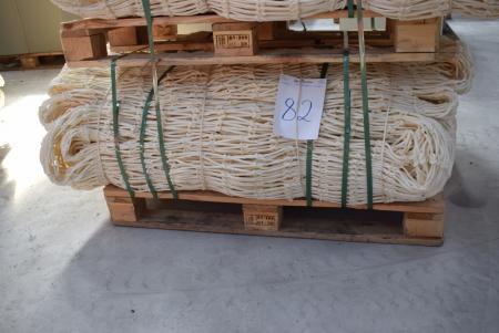 Gewebte Nylonnetz weiß, 10 mm 10,5x10,5 cm 187 kg kg