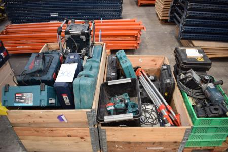 Miscellaneous defective power tools for spare parts