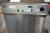 Dishwasher stainless steel marked. Miele Professional