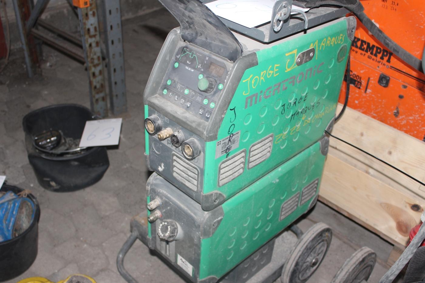 udgifterne Claire morbiditet Migatronic Tig welding PI 250 - KJ Auktion - Machine auctions
