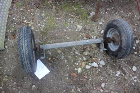 Shaft for trailer about 1 meter.