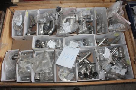 Pipe fittings for CHP