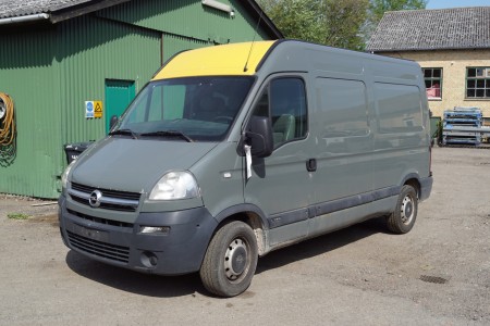 Opel Movano 2.5 DTI 3.3 T previous registration number AL51091 first indent 30.06.2005