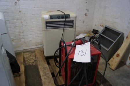 Electric heater 9 kw + dehumidifier
