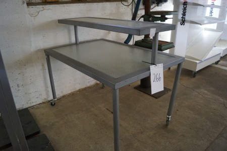 Rolling table for clothes 120x102x81 cm