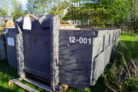 20 fods åben container til krog og Wire hejs 510x240x239 cm