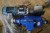 2 gear gear motor + chain + Grundfoss pump