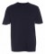 Nicht gepresste Bekleidungsfirma unbenutzt: 50 Stück T-Shirt, Rundhalsausschnitt, NAVY, 100% Baumwolle, 50 S