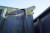 Geschlossener Container in gutem Zustand mit Faltdach für Haken- und Drahthub. L * B * H 600x250x240 cm