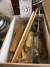 Palle with various tube bowls + various baking equipment