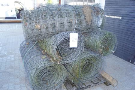 Large party wire fence