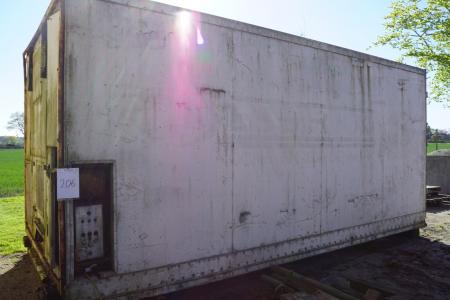 Container isoleret L:5,2x2,45x2,7m
