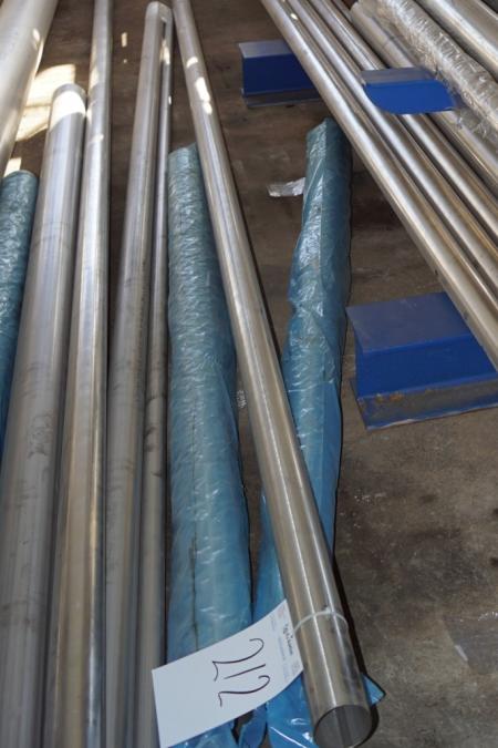 Various stainless steel on floors 316-304L