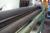 Fixed sheet roller in good condition Fake length 304 cm max 130 mm foot control tested ok