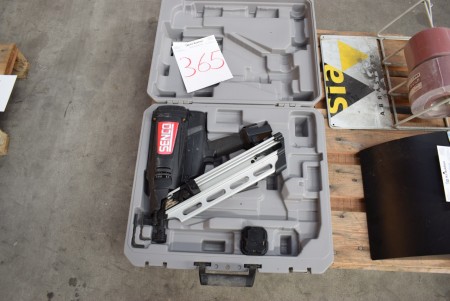 Battery nailer marked. Semco. missing charger