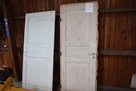 Inside door with frame 78 x 203 cm + door