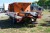 Trailer with salt spreader and remote year. 2013 reg AJ8125 total weight of 2000 kg