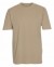Firmatøj ungebraucht ohne Druck: 40 Stck. T-Shirt, Rundhalsausschnitt, Sand, 100% Baumwolle, 10 S - 15 M - 15 L