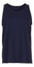 Firmatøj unused without pressure: 40 pc. T-shirt without sleeves, Round neck, NAVY BLUE, 100% cotton, 10 L - 15 XL - 15 XXL