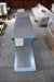 Tabelle Stahl L 203 x B 43 cm Stahlutensilien + L 163 x B 43 cm