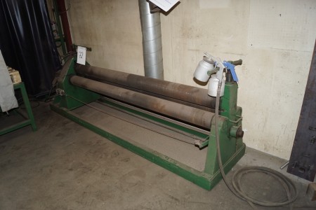 Machine rolling frame length max 200 cm