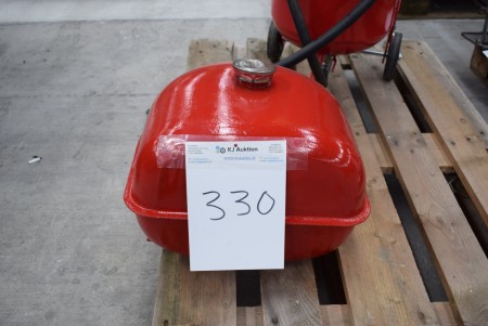 Fuel tank for tractor