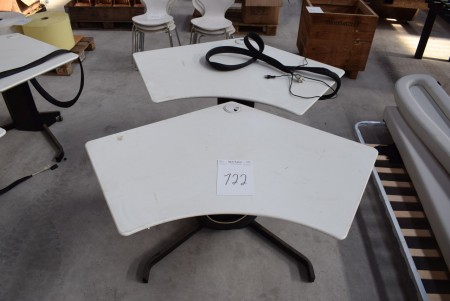 2 pieces sit / stand tables