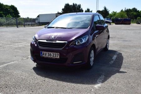 Peugeot 108 1.0 e-Vti 69 HK 5D Jahr. 2015 km 35271, reg. AV36237