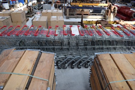 25 pcs shopping carts