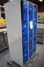 3 pieces. Steel cabinets, gates 4 in each, B 30 D x 55 x 185 cm H