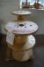 Lot of cable drums of wood, H: 39-50 cm. Ø: 60-64 cm.