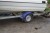 Boat trailer mrk. Galaxy Type G 1100 M Total weight 1440 kg. Total length approx. 6.0 M, reg.no.PL9479 without plates.