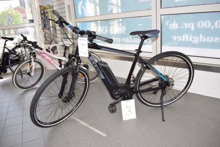 El-Men Bicycle marked. Cube Gross Hybrid Pro 400, str. 50 cm. missing leaves