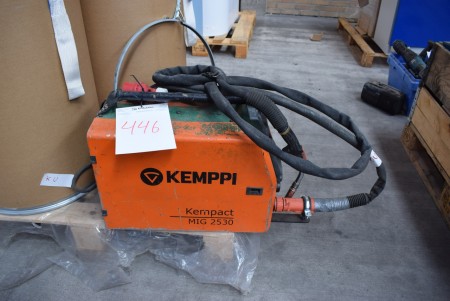 Kemppi CO2 svejser Kempact Mig 2530 med slanger.
