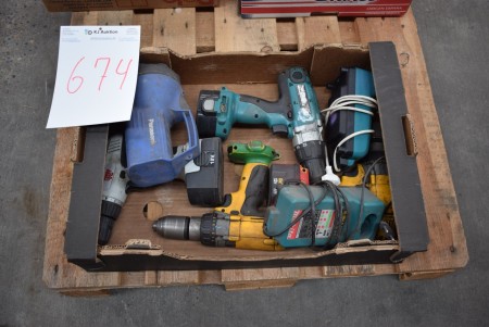 Miscellaneous power tools not tested