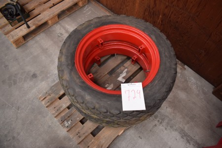 2 pieces tires from 9.5 to 24